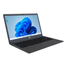 Laptop Hyundai Hybook, 14.1 1366x768 Tn Intel Celeron N4000 Color Gris