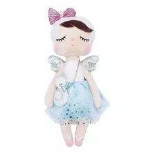 Boneca Metoo Doll Original Angela Anja Cisne Azul 35cm