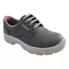 Zapato Boris 3161 Dama Gris Acero Seguridad Dielectrico 