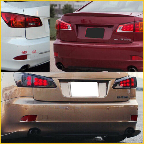 Red Rear Bumper Reflector Light Cover For Lexus Is250 Is Aab Foto 9