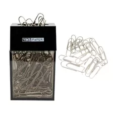 Porta Clips Magnético + 100 Clips Organizador De Mesa