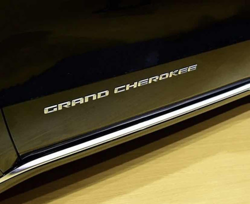 Emblema Grand Cherokee Jeep Lateral Cromado 1 Unidad Foto 7