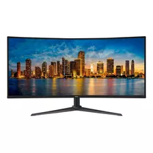 Monitor Ultra Wide 34 Curvo Onn Surf Ultrapanorámico Wqhd