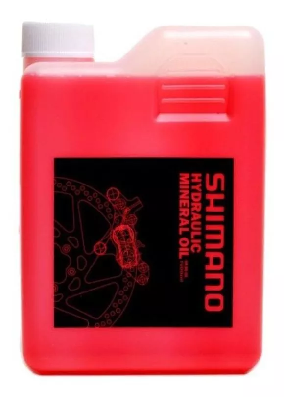 Fluido De Freio Shimano Mineral 1l (ksmdboilo) Vermelho