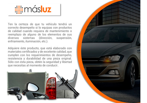 1- Espejo Derecho Elect Mazda 2 2011/2015 Genrica Foto 3