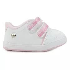 Tênis Infantil Feminino Klin Moon Baby Branco - 218081