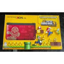 Nintendo 3ds Xl Edição Mario Bros 2 Gold Edition Completo