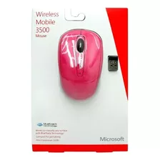 Mouse Microsoft Wireless Mobile 3500 Magenta