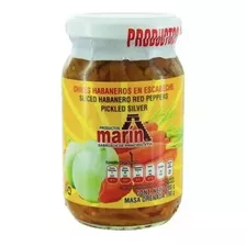 Salsa Habanero Escabeche Marin 200gr Yucateco 6 Pack