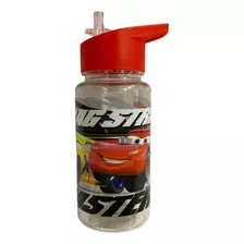 Vaso Straw Top Con Pico Plegable Cars Mcqueen