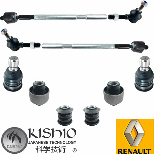 Kit Rotulas Bujes Bieletas Terminales Renault Kwid 1.0 19-23 Foto 3