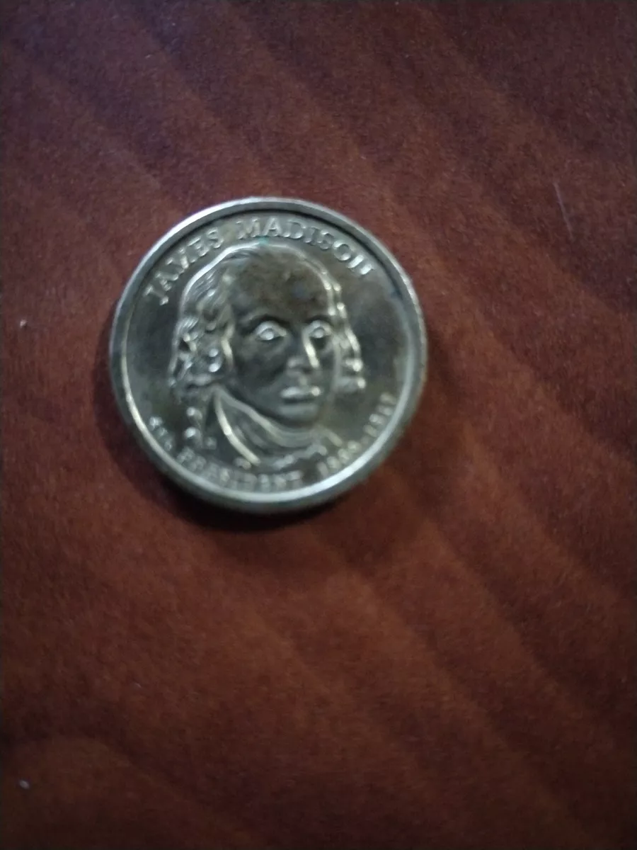 Moneda De Un Dólar. A James Madison