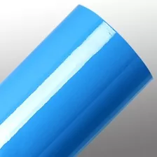 Adesivo Ultra Alto Brilho Azul Bebe - 1mx1,38m - Alltak