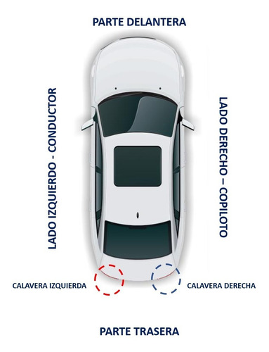 Calavera Chrysler Voyager 3 Focos 2001-01-2002-02-2003-03 Foto 5