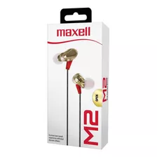 Maxell Audífonos Intrauriculares M2 / 3.5mm / Dual Driver