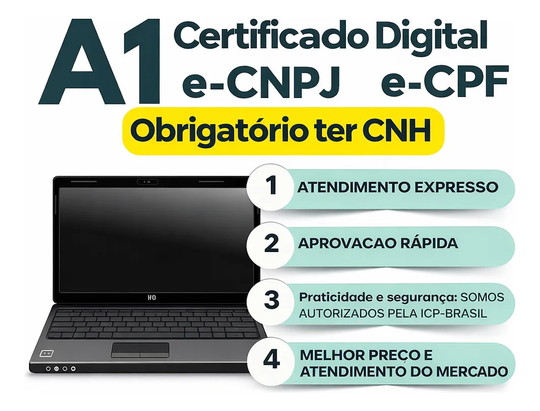 Certificado Digital A1 Ac Soluti 2026 - 1 Ano