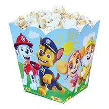 Pack Cajitas Pochocleras - Cotillón Paw Patrol - Lic Oficial