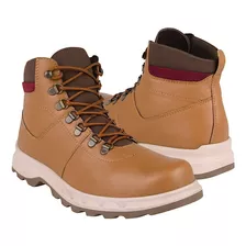 Botines Casuales Hombre Stylo 4000 Simipiel Café