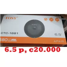 Parlantes Tipo Bala Marca Fony De 6.5 Pulgadas ¢20.000