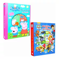 Box Com 6 Livros Primeiros Conceitos Fisher Price Educativo