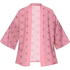 Kimono Cosplay Demon Slayer Kimetsu No Yaiba Nezuko Haori 