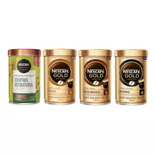 4 Café Nescafé Gold Intenso Solúvel Liofilizado Especial