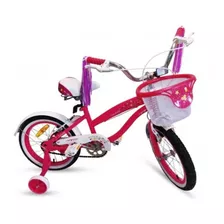 Bicicleta Infantil Niña Gw R.16 Candy-rosada