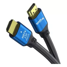 Cable Hdmi 2.0 10 Mts Santofa Ultra Hd 3d 4k 60hz 2160p Pvc