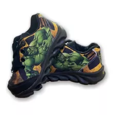 Tenis Infantil Led Hulk Orto Kids