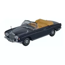 Miniatura Rolls Royce Corniche Conversivel Blue 1/43 Oxford