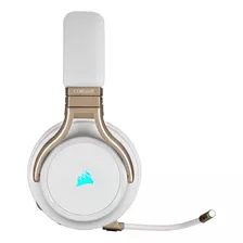 Audifono Gamer Corsair Virtuoso White Wireless Rgb 7.1