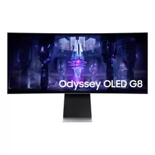 Monitor Gamer Samsung Odyssey G8 34 Curvo Wqhd 175hz Nnet