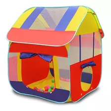 Casita Infantil Carpa De Juegos Con Puerta Ventanas Mt08990