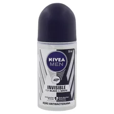 Kit Com 6 Antitransp Nivea Men Invisible Black & White 50 ml