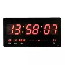 Reloj Digital Temperatura Dia 36cm -crossfit Box En Casa