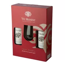 Pack 2 Vinos Viu Manent Gran Reserva +copa Original 