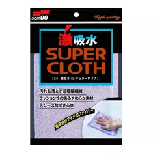 Toalha De Microfibra Super Cloth Alta Absorção 30x50 Soft99 Cor Azul