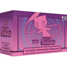 Box Pokemon Treinador Avançado Golpe Fusão Mew Vmax Hoopa V