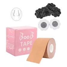 Cinta Levanta Busto Boob Tape Escote + 10 Pezoneras