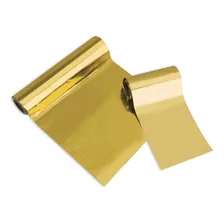 Foil Ouro - Americano - 30 Cm Largura 1 Metro Cor Dourado