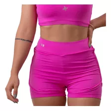  Short Corrida Com Short Interno Roupa De Academia Treino 