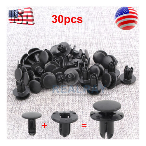 30x Bumper Mounting Clips For Hyundai 86595-2t500 Push T Rrx Foto 8