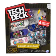 Kit 3 Skate De Dedo E Acessórios Santa Cruz - Tech Deck