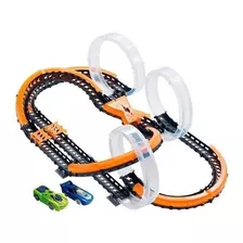 Hot Wheels Pista Wave Racers Triple Skyloop - Fun Original