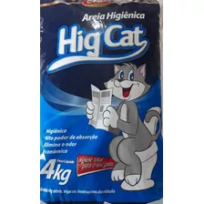 Areia De Argila Para Gatos Hig Cat 4 Kg Colosso