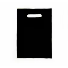 Bolsa Tipo Boutique 20x35cm 1kg Tono Negro Troquelada