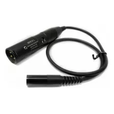 Plug Akg Adaptador Mpa Vl Xlr/mini Xlr P/ Phanton Power Cor Preto