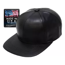 Kbethos Gorra De Béisbol De Cuero Auténtico, Fabricada En.