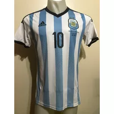Camiseta Argentina Holanda Brasil 2014 Messi 10 Adizero S- M