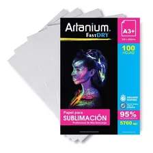 Papel De Sublimación A3+ Importado X100 Secado Rápido